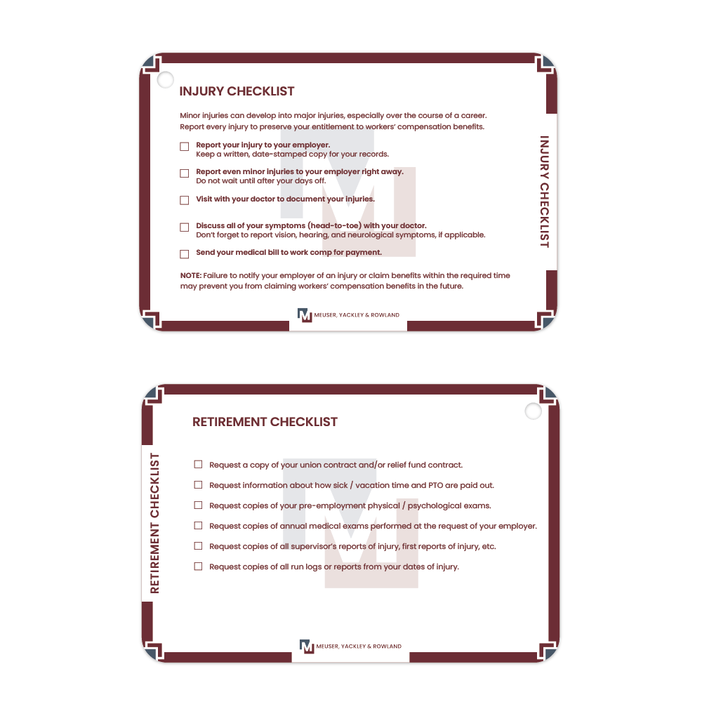 Meuser Law Ring Cards
