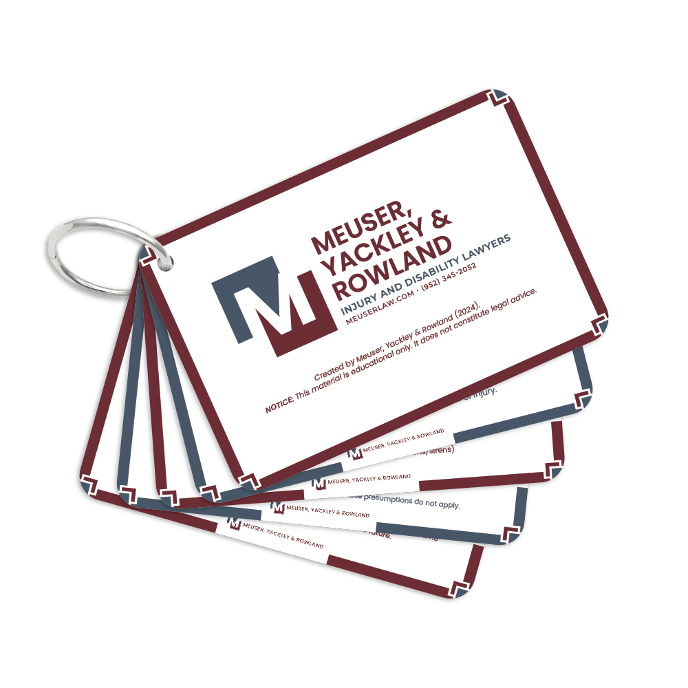 Meuser Law Ring Cards