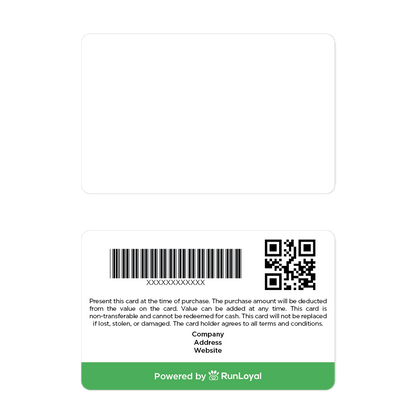 RunLoyal Custom Gift Cards