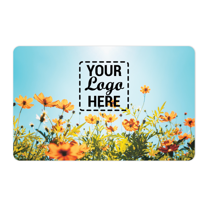 gotFlowers Your Logo Here Gift Cards - Orange Flowers