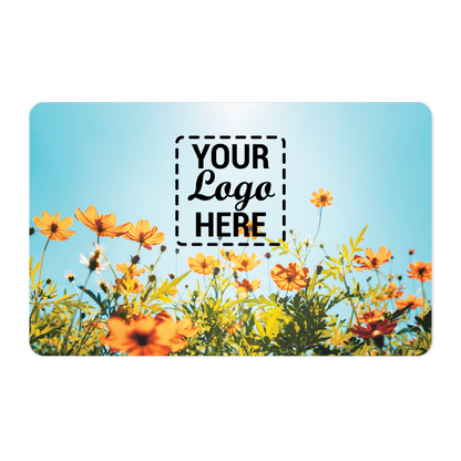gotFlowers Your Logo Here Gift Cards - Orange Flowers