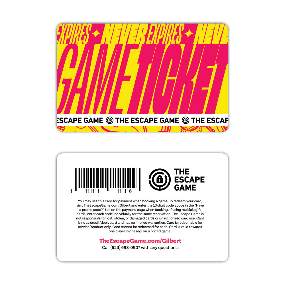 The Escape Game - Gilbert