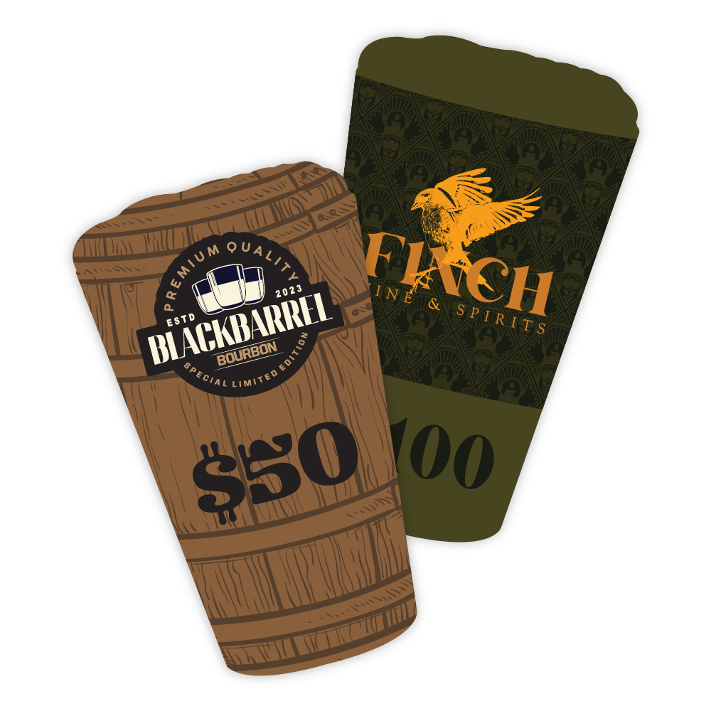 Pint Glass Shape - Custom Selflane Gift Cards