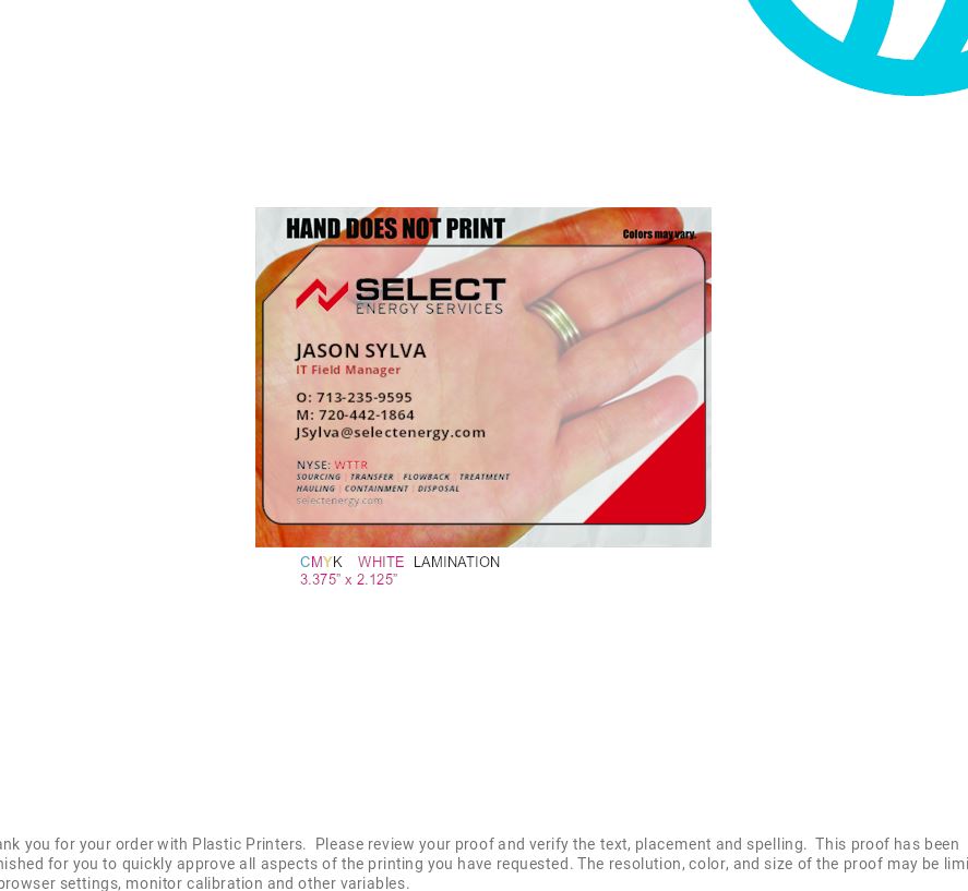 Select Energy Services - Version - 01