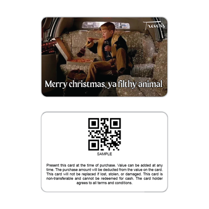 Trevor's Liquor Home Alone Gift Card