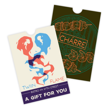 Selflane Custom Gift Card Sleeves