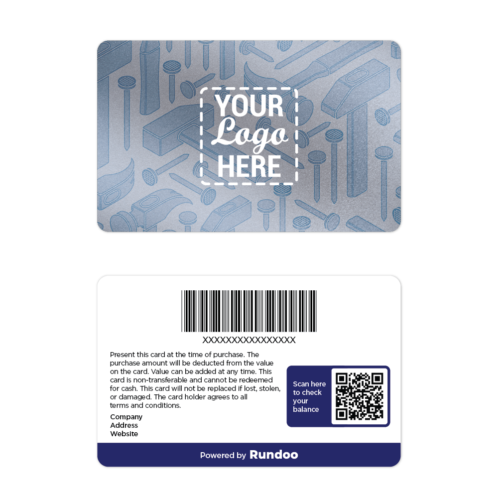 Rundoo Your Logo Hardware Gift Cards