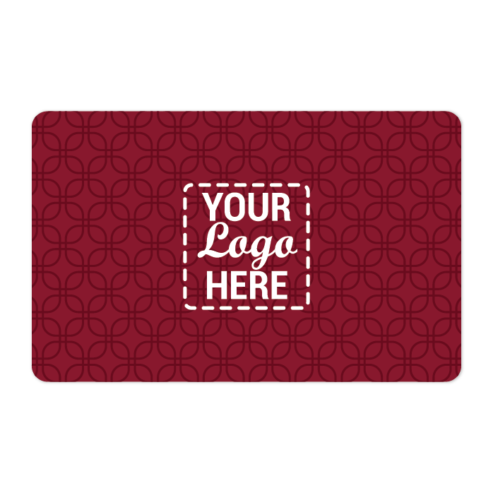 Verosa Gift Cards – Custom Red Design with Your Logo