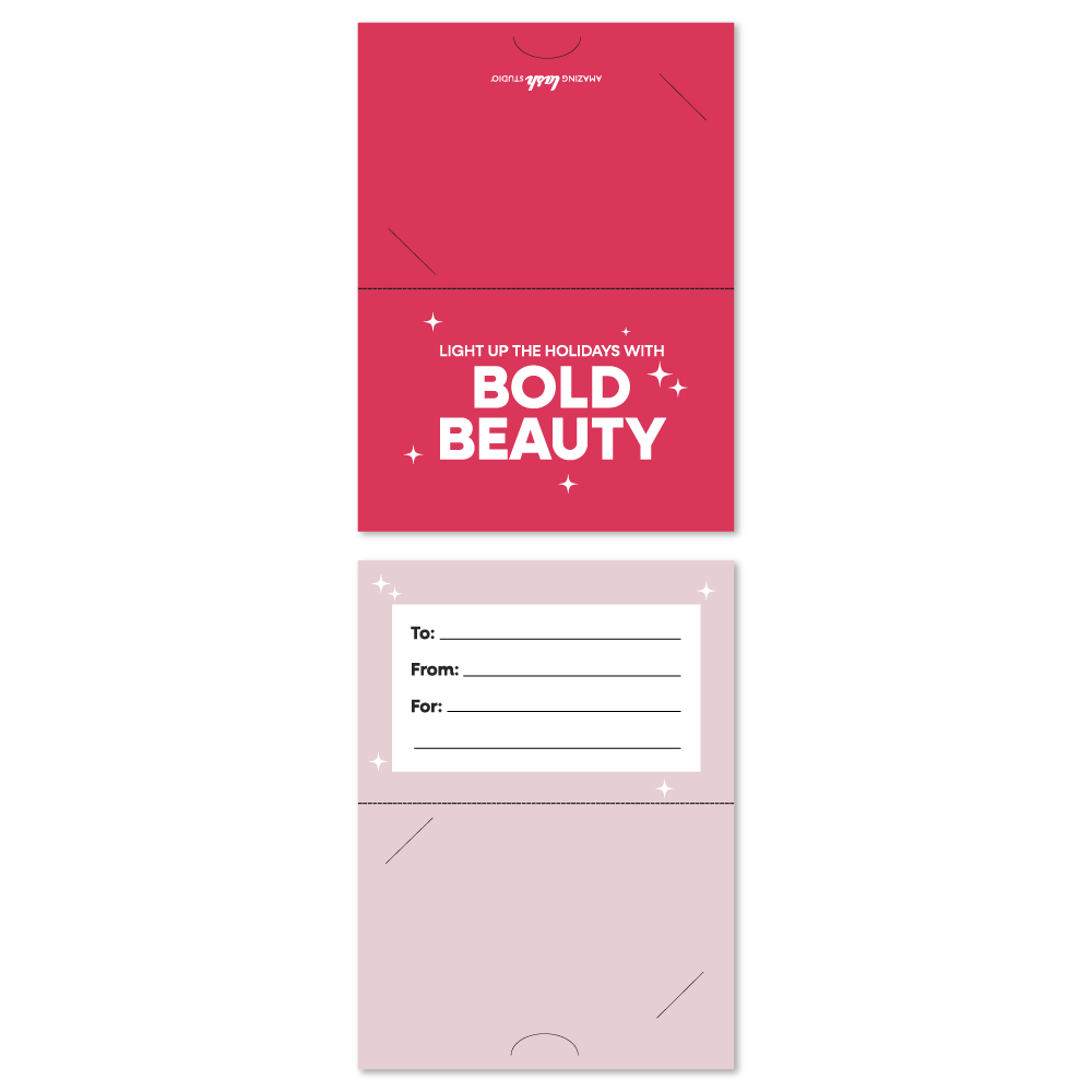 Light Up The Holidays Gift Card Carrier