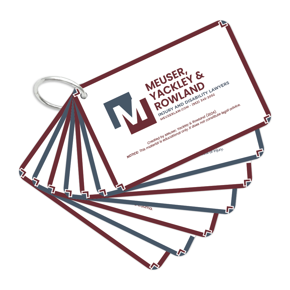 Meuser Law Ring Cards - 7 Page Version
