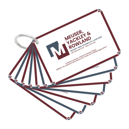 Meuser Law Ring Cards - 7 Page Version