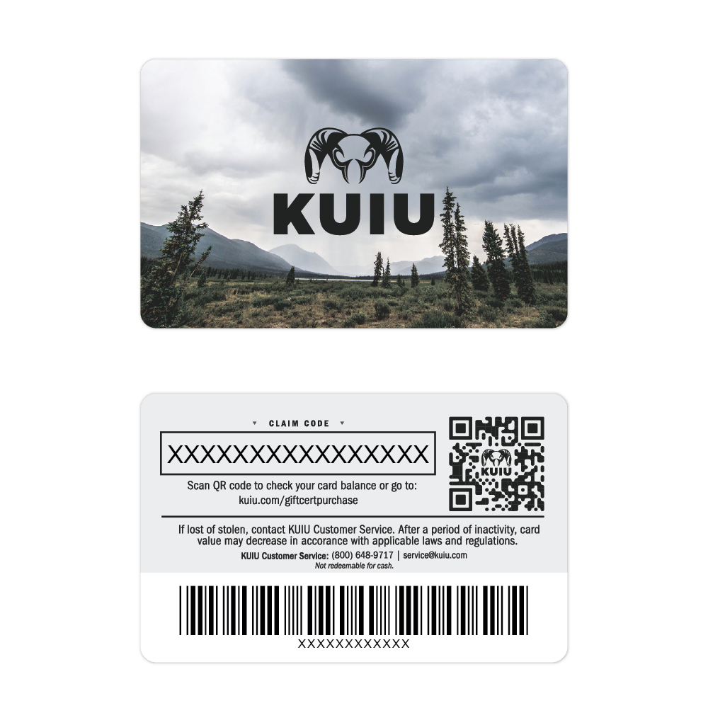 KUIU Landscape Gift Card