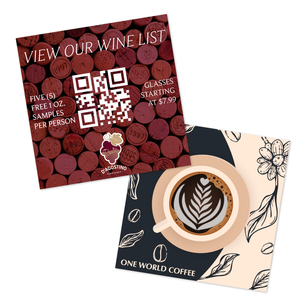 Custom Square Coasters - 5