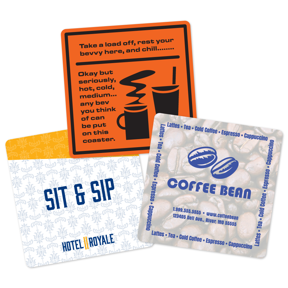 Custom Square Coasters - 3