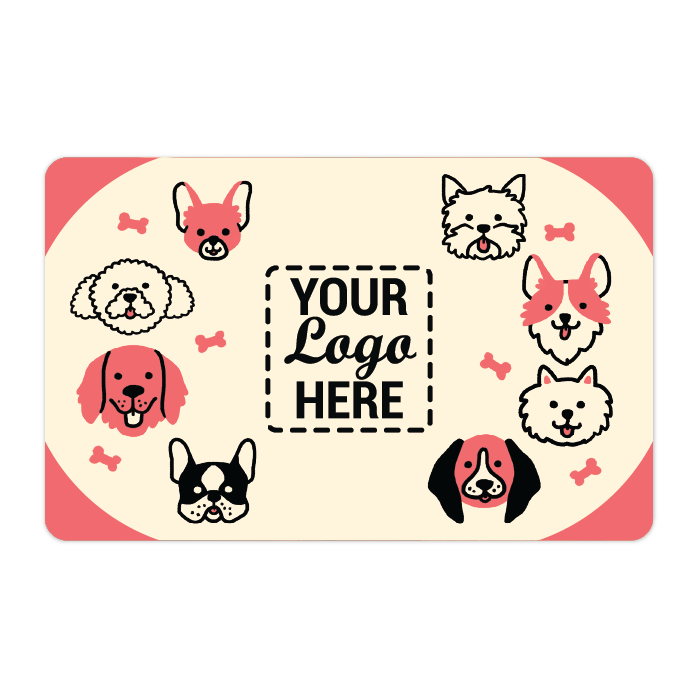 RunLoyal Your Logo Here Gift Cards - Puppies