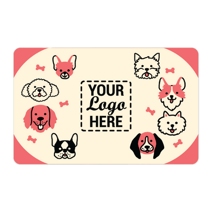 RunLoyal Your Logo Here Gift Cards - Puppies