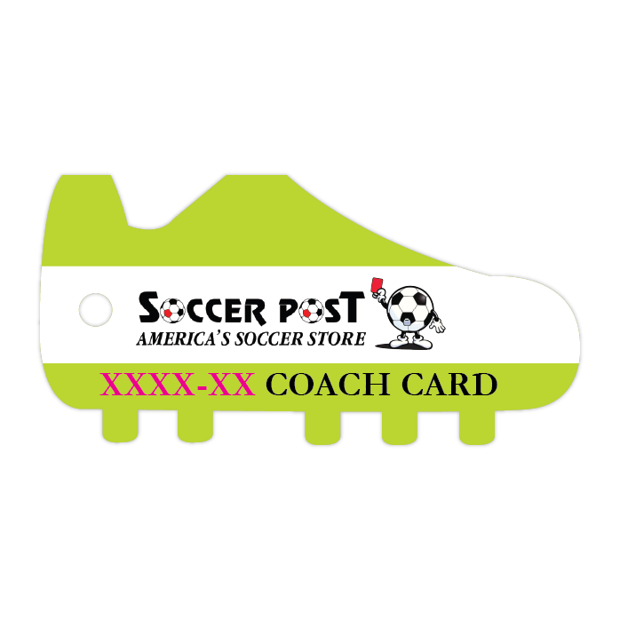 Soccer Post Coach Card