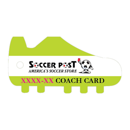 Soccer Post Coach Card