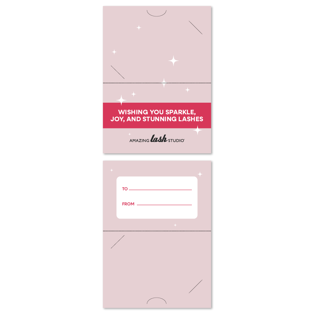 Wishing You Sparkles Holiday Gift Card Carrier