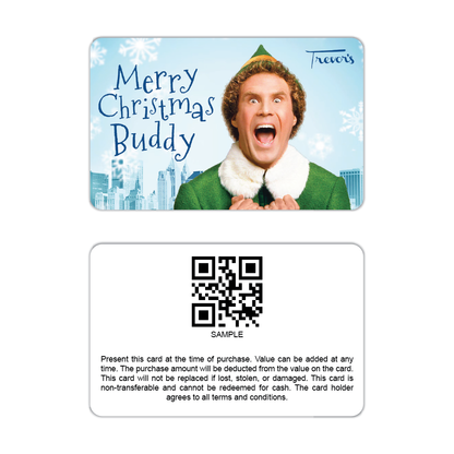 Trevor’s Liquor Buddy the Elf Gift Card