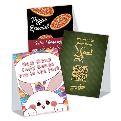 Custom Table Tents