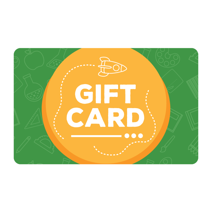 Green School Pattern Gift Cards