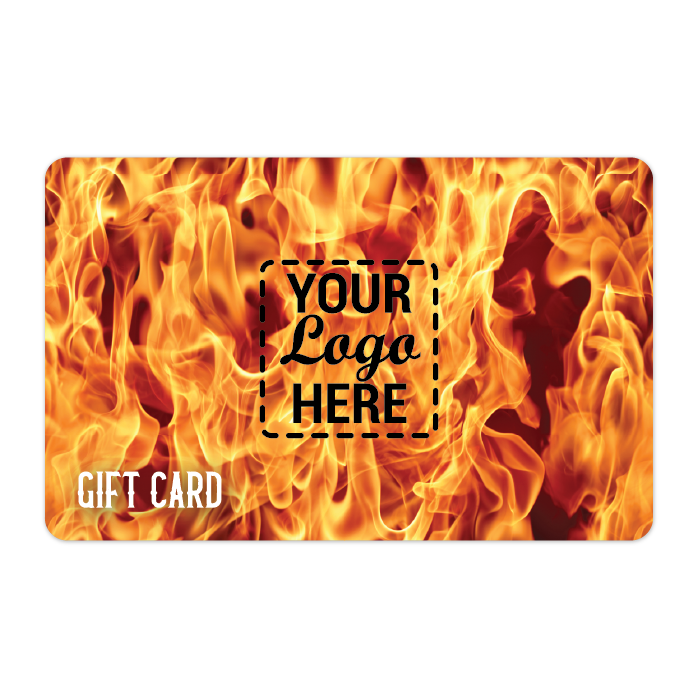 TableNeeds Gift Cards Your Logo Here Fire