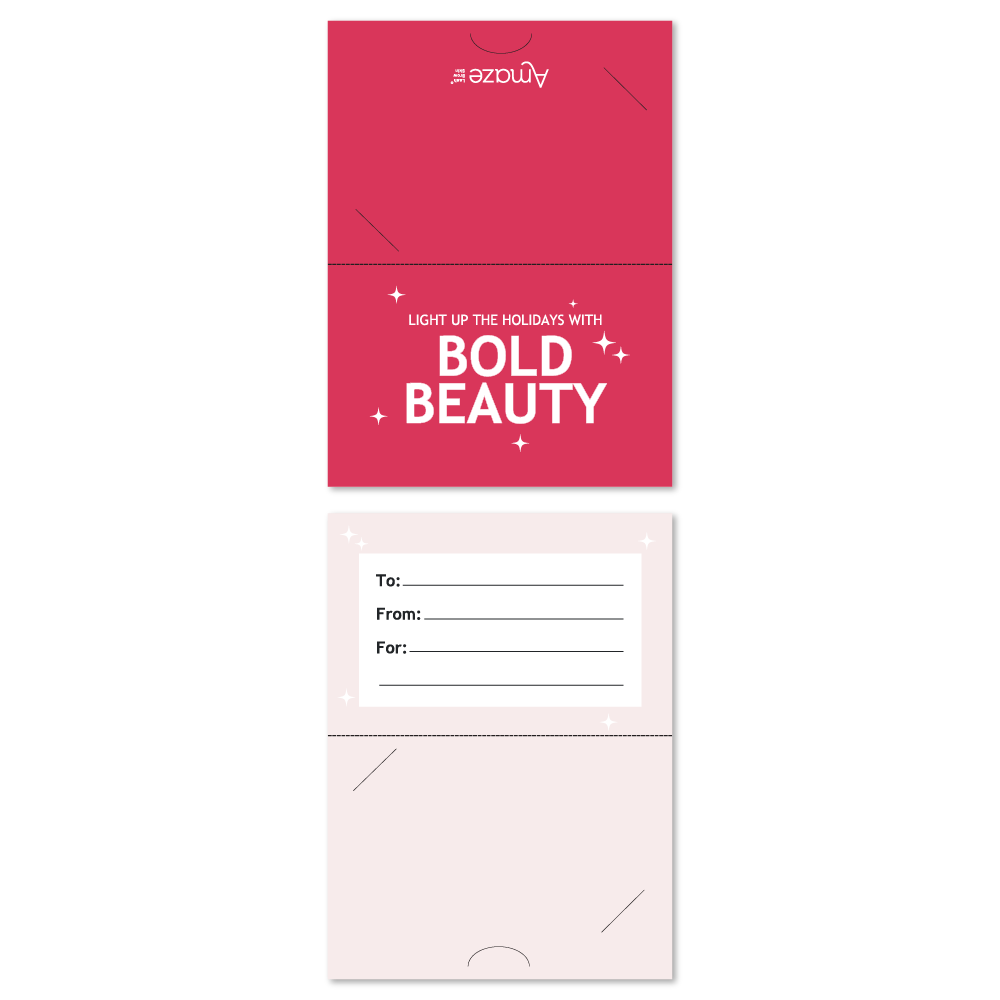 Light Up The Holidays Gift Card Carrier