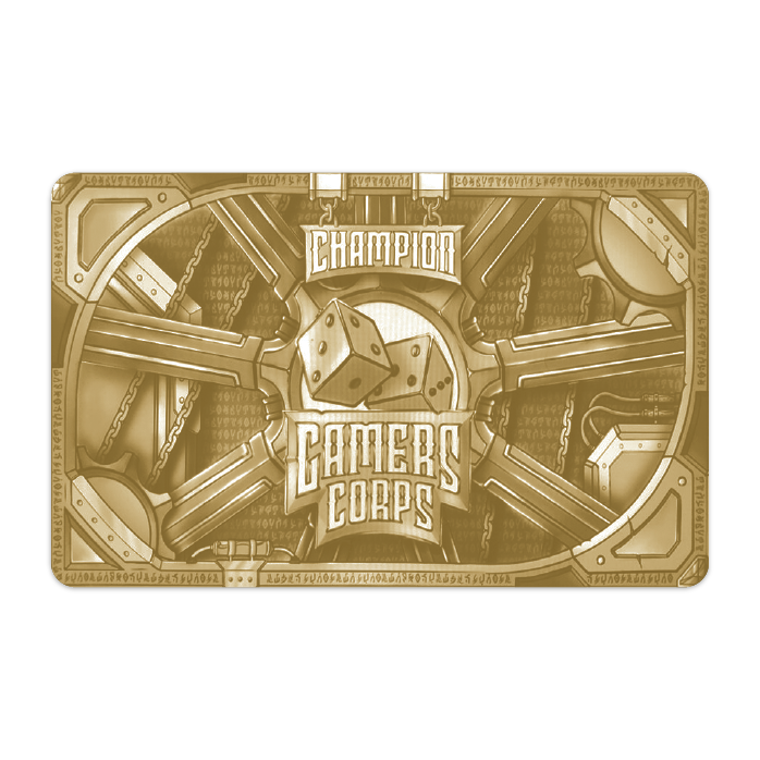 Gamers Corps - Gold Membership Card