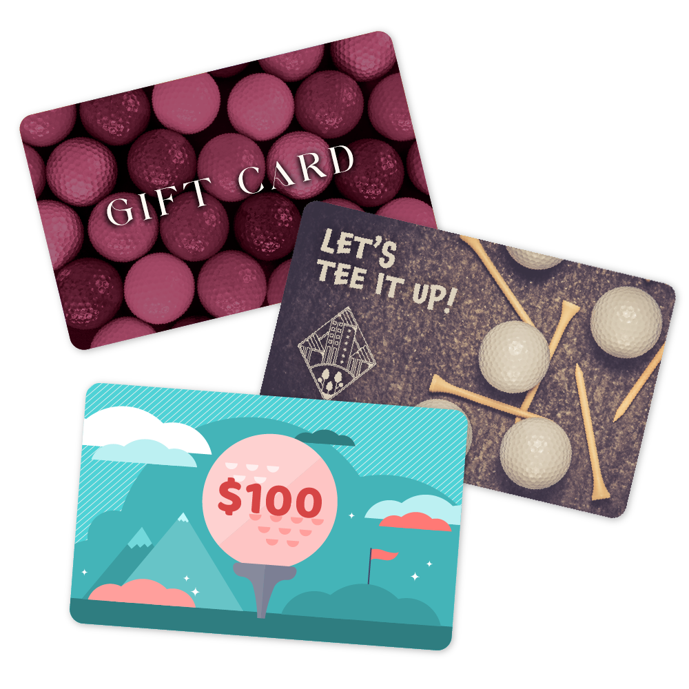 Golf 918 Fully Custom Gift Card