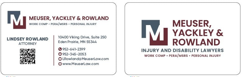 Custom Lindsey Rowland - Paper Business Cards (LR123456)