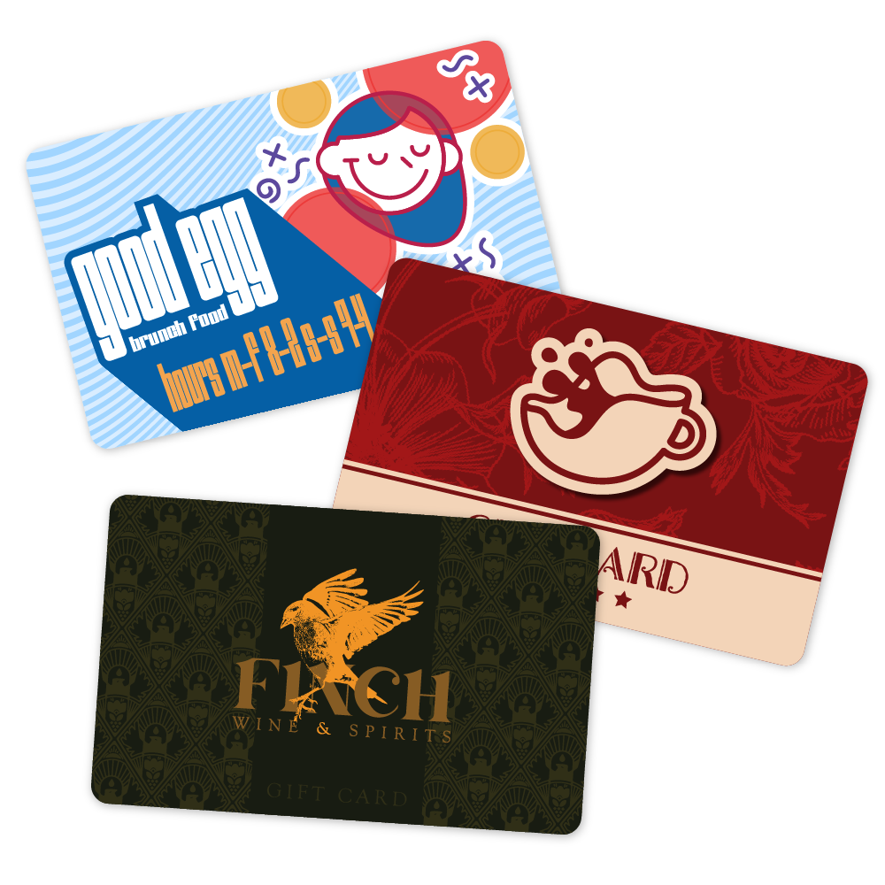 TableNeeds Fully Custom Gift Cards