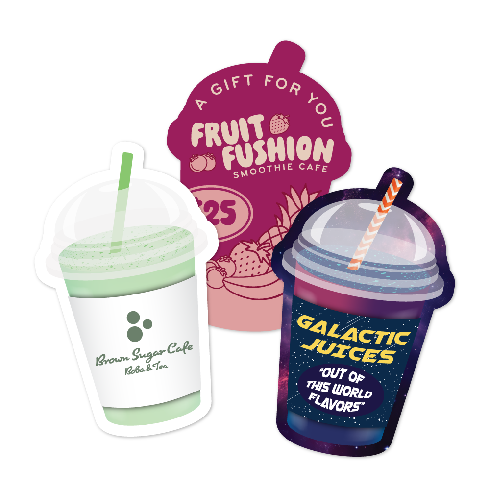 TableNeeds Fully Custom Shape Juice/Smoothie