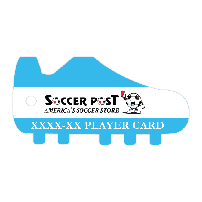 Soccer Post Player Card