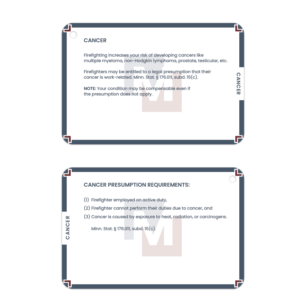 Meuser Law Ring Cards - 7 Page Version