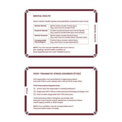 Meuser Law Ring Cards - 7 Page Version