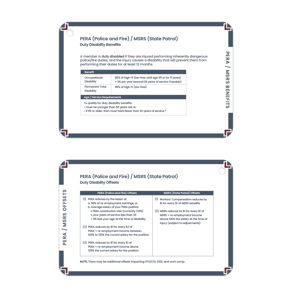 Meuser Law Ring Cards - 7 Page Version