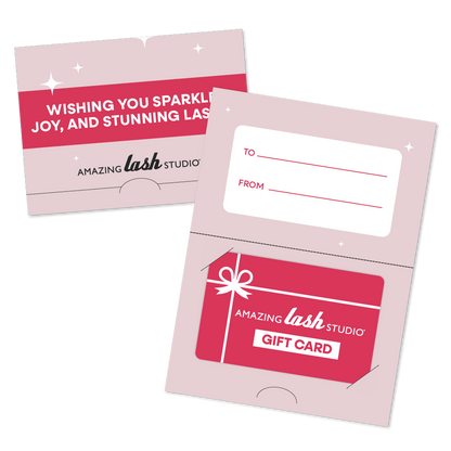 Wishing You Sparkles Holiday Gift Card Carrier