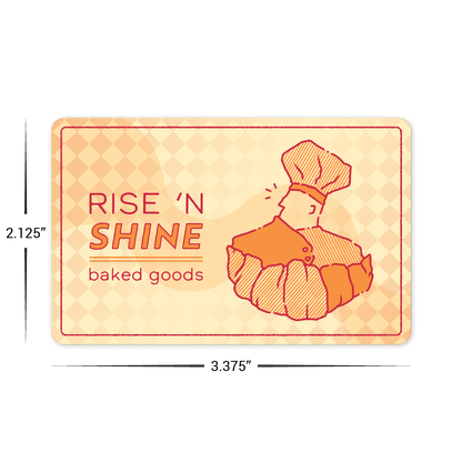 BakeSmart Custom Gift Cards