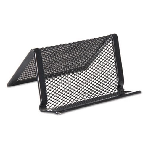 Metal Mesh Card Stand - Black