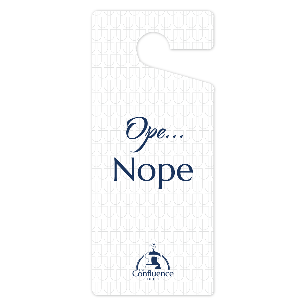 Door Hangers - Design Version 1