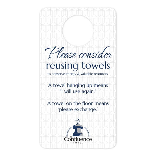 Towel Use Card