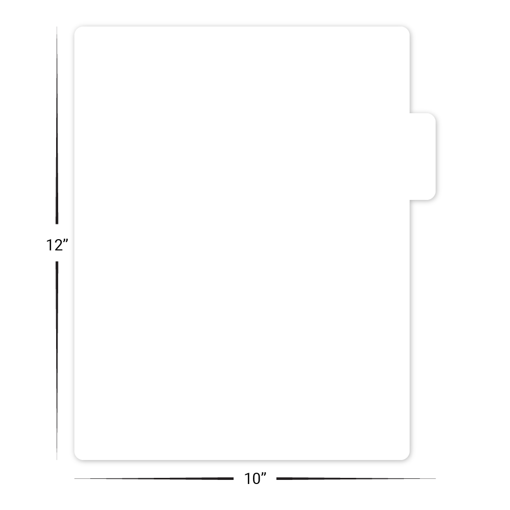 Custom Tabbed (Page 2) Menu/Signage - 10