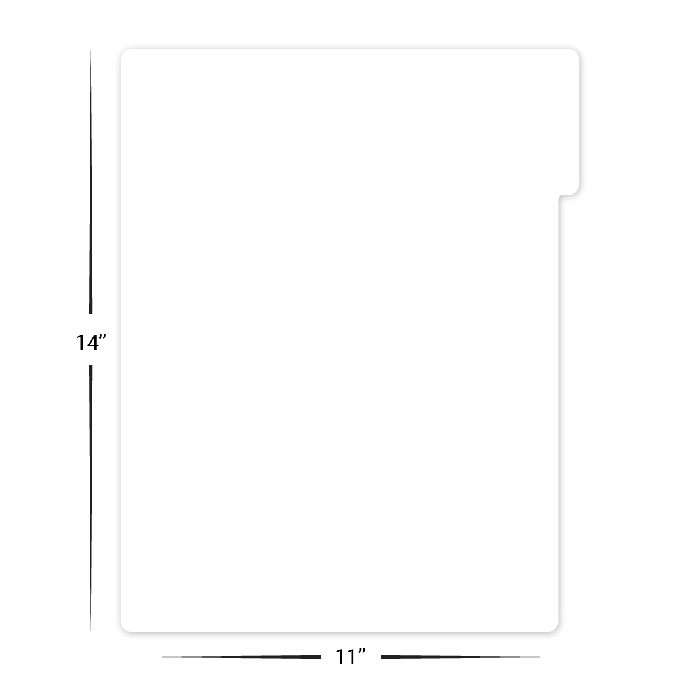 Custom Tabbed Menu/Signage - 11