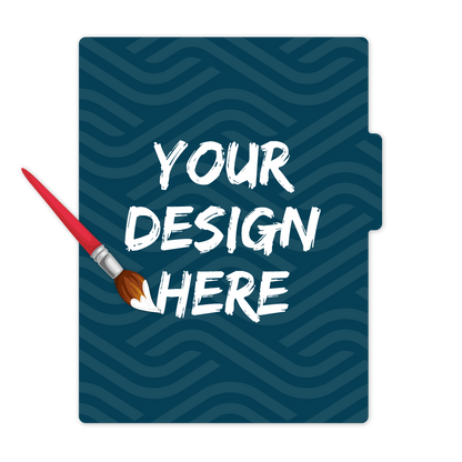 Custom Lower Tabbed Menu/Signage - 11" x 14"