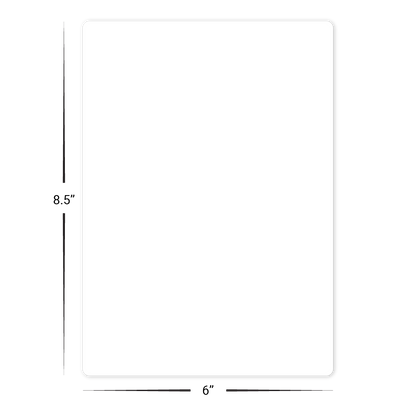 Custom Single Page Menu/Signage - 6" x 8.5"