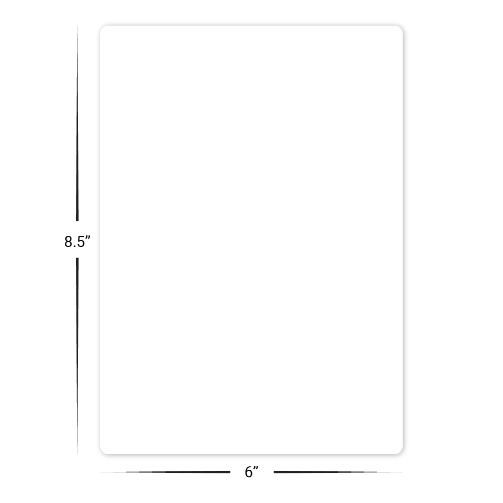 Custom Single Page Menu/Signage - 6