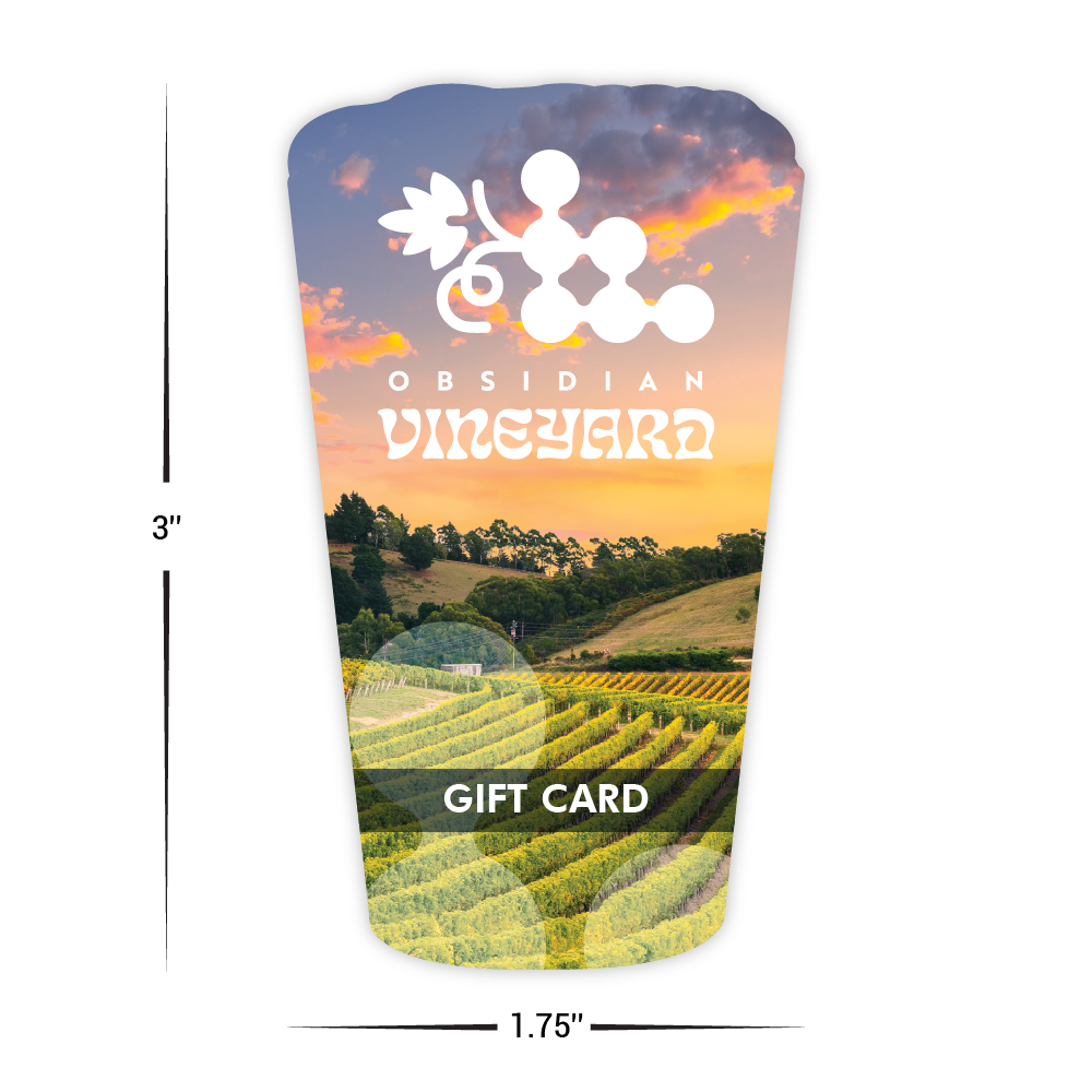 Pint Glass Shape - Custom Selflane Gift Cards