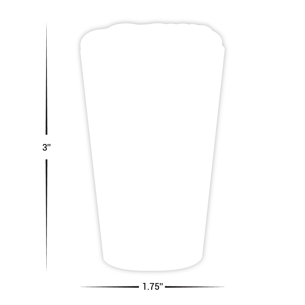 Pint Glass Shape - Custom Selflane Gift Cards