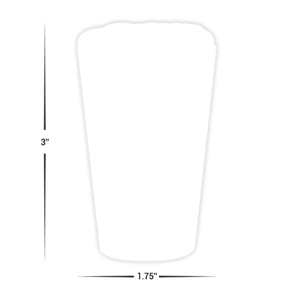 Pint Glass Shape - Custom Selflane Gift Cards